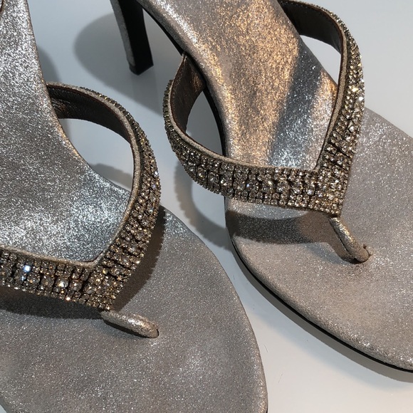 Rhinestone Heels Pelle moda Platinum Collection - Picture 14 of 16